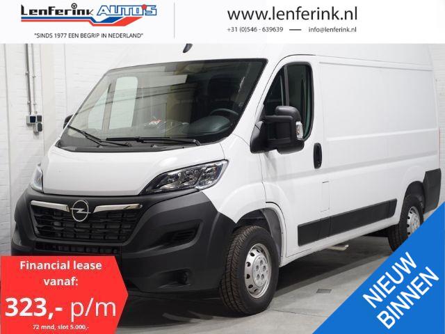 Opel MOVANO 2.2D 140 pk L2H2 Navi, Camera, v.a. 349,- p/mnd Apple Carplay, Cruise Control, 270 Graden Deuren, 3-Zits, Demo