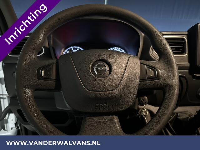 Opel MOVANO 2.3 Turbo 150pk **BPM VRIJ voor de Ondernemer** L2H2 inrichting Euro6 Airco | Omvormer | Camera | Navigatie Imperiaal, Trekhaak, LED, Cruisecontrol, Parkeersensoren, Bijrijdersbank