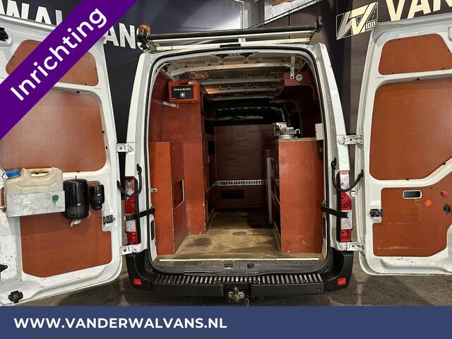 Opel MOVANO 2.3 CDTI 146pk L2H2 inrichting met omvormer Euro6 Airco | Navigatie | Cruisecontrol | 2500kg Trekhaak Imperiaal, trap, parkeersensoren, bijrijdersbank