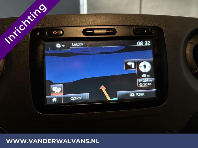 Opel MOVANO 2.3 CDTI 146pk L2H2 inrichting met omvormer Euro6 Airco | Navigatie | Cruisecontrol | 2500kg Trekhaak Imperiaal, trap, parkeersensoren, bijrijdersbank