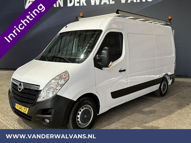 Opel MOVANO 2.3 CDTI 146pk L2H2 inrichting met omvormer Euro6 Airco | Navigatie | Cruisecontrol | 2500kg Trekhaak Imperiaal, trap, parkeersensoren, bijrijdersbank