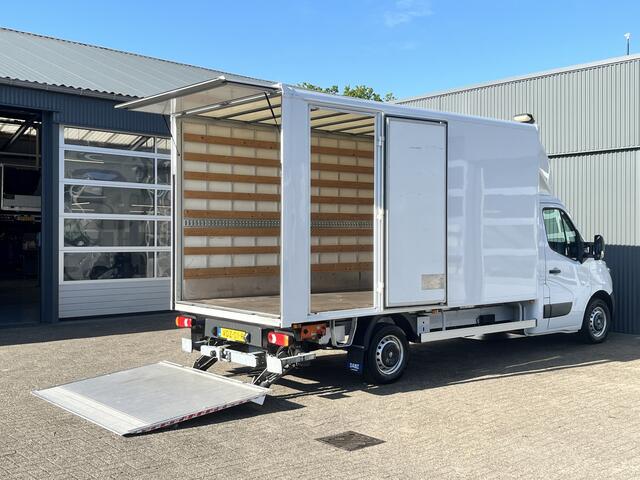 Opel MOVANO 2.3 CDTI 146pk 750kg laadklep Zijdeur Airco cruise controle Trekhaak 2500kg Telefoonverbinding Navigatiesysteem 3-Persoons bakwagen verhuiswagen Meubelbak euro 6