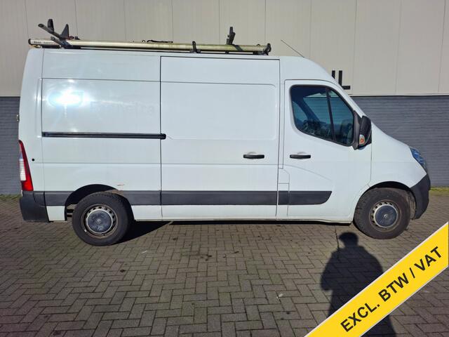 Opel MOVANO 2.3CDTI BiTurbo 146pk L2H2 3-Pers.Airco Cruise Trekhaak Pdc Schuifdeur ESP Bluetooth Betonplex Vloer Wandbetimmering Allesdragers EURO6 2.500KG Trekgewicht