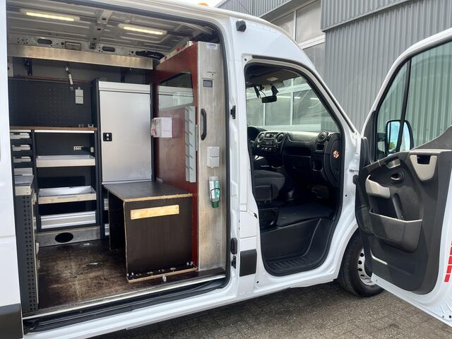 Opel MOVANO 2.3 CDTI BiTurbo L2H2 170pk Airco Cruise controle Omvormer Kastinrichting Telefoon voorbereiding Achteruitrijcamera Schuifdeur Euro 6 Bpm vrij Ideaal ombouw naar camper!