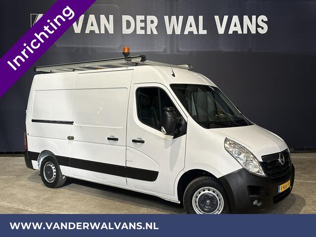 Opel MOVANO 2.3 CDTI 146pk L2H2 Inrichting Euro6 Airco | Imperiaal | Camera | Navigatie | Cruisecontrol | 2500kg Trekhaak Parkeersensoren, Bijrijdersbank