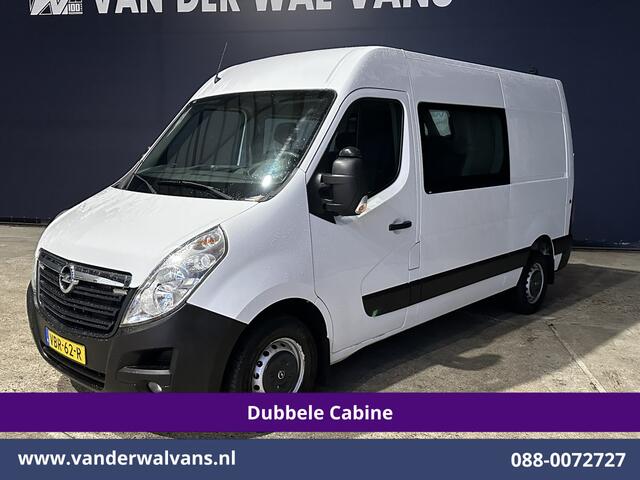 Opel MOVANO 2.3 CDTI 146pk L2H2 Dubbele Cabine Euro6 Airco | Camera | Navigatie | Cruisecontrol Chauffeursstoel, 2500kg Trekhaak, Parkeersensoren, 5-Zits