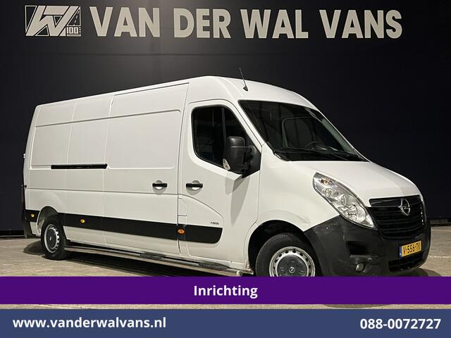 Opel MOVANO 2.3 CDTI L3H2 Post NL inrichting Euro6 Airco | Camera | Navigatie | Cruisecontrol Sidebars, Doorloopdeur, Schappen, 270 graden achterdeuren