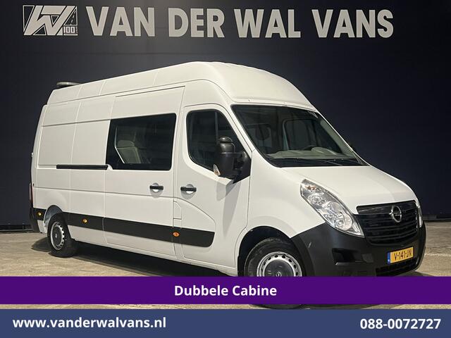 Opel MOVANO 2.3 CDTI 146pk L3H3 Dubbele Cabine Inrichting Euro6 Airco | 5-Zits | 2500kg Trekhaak Parkeersensoren, Cruisecontrol