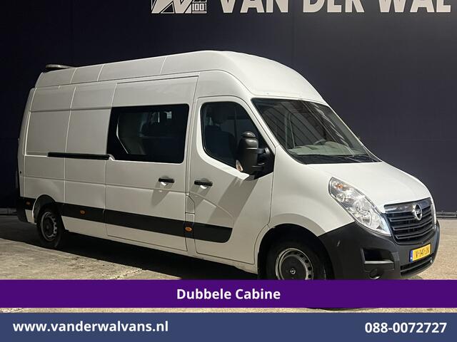 Opel MOVANO 2.3 CDTI 146pk L3H3 Dubbele Cabine Inrichting Euro6 Airco | 5-Zits | 2500kg Trekhaak Parkeersensoren, Cruisecontrol