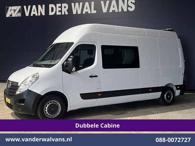Opel MOVANO 2.3 CDTI 146pk L3H3 Dubbele Cabine Inrichting Euro6 Airco | 5-Zits | 2500kg Trekhaak Parkeersensoren, Cruisecontrol