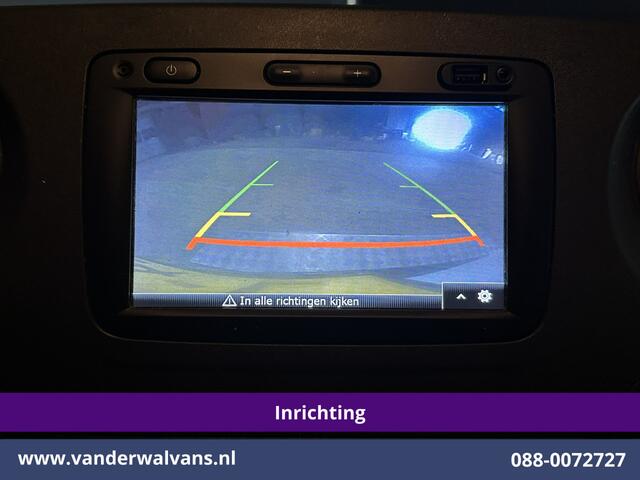 Opel MOVANO 2.3 CDTI L3H2 *Post NL inrichting* Euro6 Airco | Camera | Navigatie | Cruisecontrol Sidebars, Schappen, 270 graden achterdeuren, bijrijdersbank