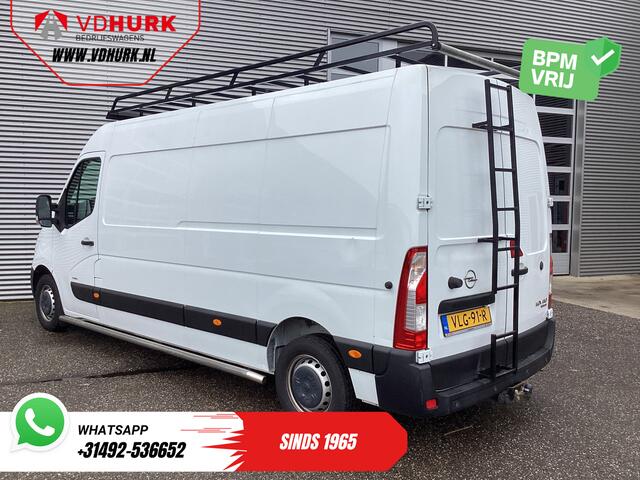 Opel MOVANO 2.3 Turbo 136PK L3H2 Camera/ Climate/ Cruise/ PDC/ Trekhaak / 2,5T trekgew./ Imperiaal+trap/ Side Bars/ NL Auto