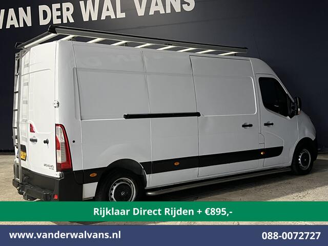 Opel MOVANO 2.3 CDTI L3H2 Euro6 *Rijklaar Direct Rijden* Airco | Imperiaal | 2500kg Trekhaak | Cruisecontrol | Parkeersensoren Sidebars, Bijrijdersbank