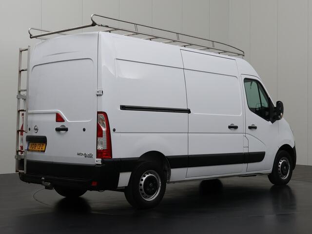 Opel MOVANO 2.3CDTI 145PK BiTurbo L2H2 | Imperiaal | Trekhaak | Airco | Navigatie | Camera | Cruise | 3-Zits |