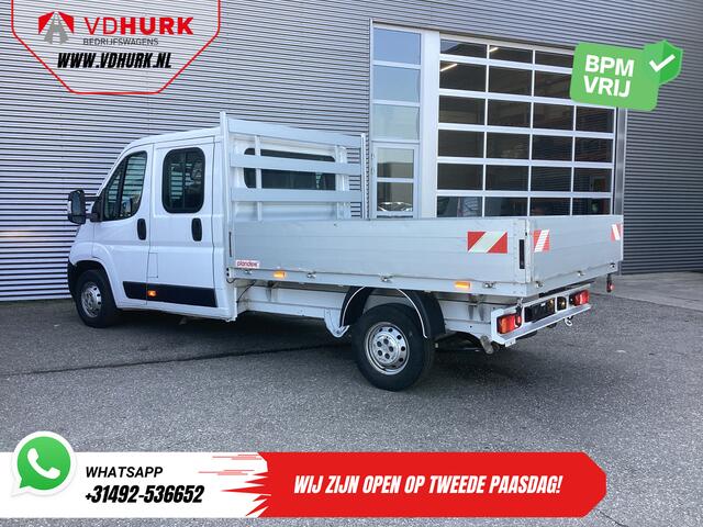 Opel MOVANO 2.2 140 pk DC Dubbel Cabine Open Laadbak/ 7 Pers./ 2.5t Trekverm./ Cruise/ Airco/ 288x215x35/ Pick up