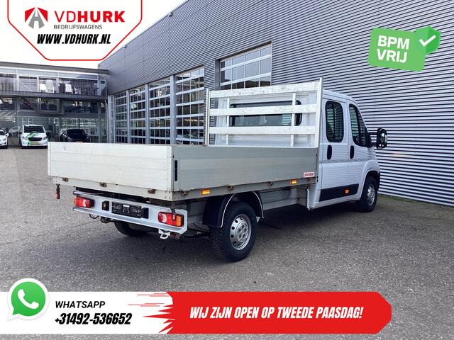 Opel MOVANO 2.2 140 pk DC Dubbel Cabine Open Laadbak/ 7 Pers./ 2.5t Trekverm./ Cruise/ Airco/ 288x215x35/ Pick up