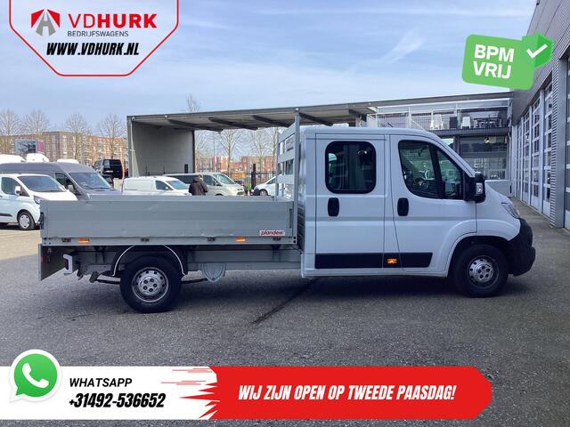 Opel MOVANO 2.2 140 pk DC Dubbel Cabine Open Laadbak/ 7 Pers./ 2.5t Trekverm./ Cruise/ Airco/ 288x215x35/ Pick up