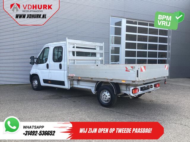 Opel MOVANO 2.2 140 pk DC Dubbel Cabine Open Laadbak/ 7 Pers./ 2.5t Trekverm./ Cruise/ Airco/ 288x215x35/ Pick up