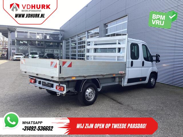 Opel MOVANO 2.2 140 pk DC Dubbel Cabine Open Laadbak/ 7 Pers./ 2.5t Trekverm./ Cruise/ Airco/ 288x215x35/ Pick up