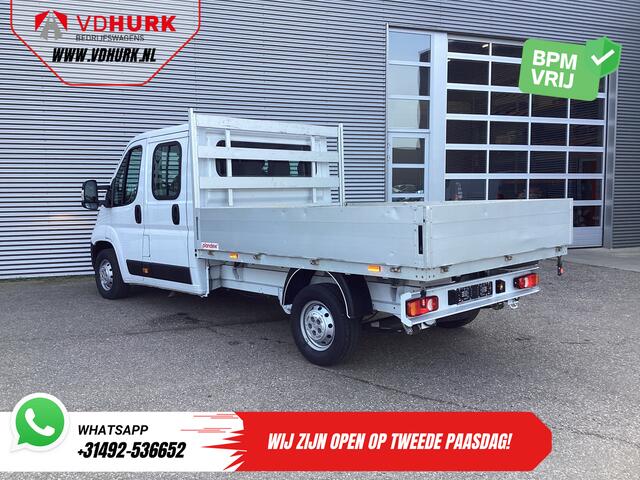 Opel MOVANO 2.2 140 pk DC Dubbel Cabine Open Laadbak/ 7 Pers./ 2.5t Trekverm./ Cruise/ Airco/ 288x215x35/ Pick up
