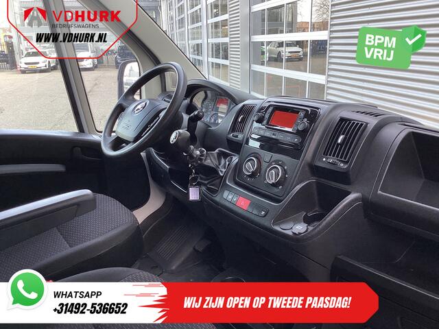 Opel MOVANO 2.2 140 pk DC Dubbel Cabine Open Laadbak/ 7 Pers./ 2.5t Trekverm./ Cruise/ Airco/ 288x215x35/ Pick up