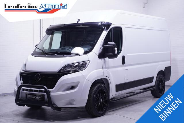 Opel MOVANO 2.2D 140 pk L2H2 White&Black Edition Navi 18" LMV, Bullbar + Sidebars Zwart, Camera, Apple Carplay, 3-Zits, Nieuw