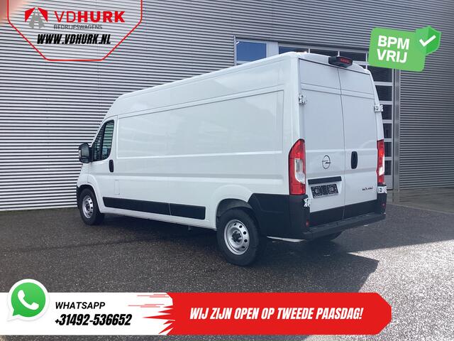 Opel MOVANO 2.2 140 pk L3H2 LED/ Virtual Cockpit/ 3.0t Trekverm./ 270Gr.Deuren/ Carplay/ Climate/ Navi/ Camera/ Cruise/ PDC