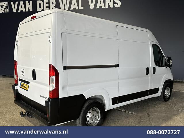 Opel MOVANO 2.2D 120pk L2H2 Euro6 Airco | 2500kg Trekhaak | Apple Carplay | Cruisecontrol Android Auto | Bijrijdersbank Parkeersensoren