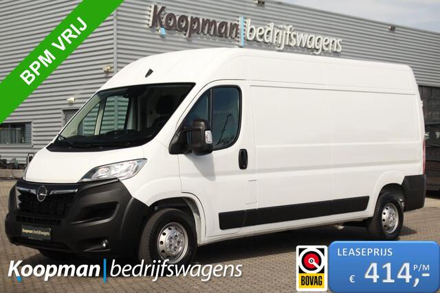 Opel MOVANO 2.2D 140pk L3H2 Edition | Camera | Cruise | Airco | Lease 414,- p/m