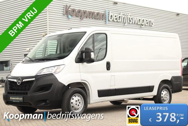 Opel MOVANO 2.2D 140pk L1H1 3.5t | Cruise | Carplay/Android | Navi | Camera | PDC | Lease 378,- p/m