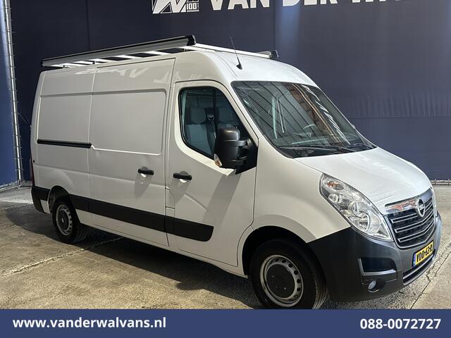 Opel MOVANO 2.3 CDTI 146pk L2H2 Euro6 Airco | Imperiaal | Navigatie | Camera | Cruisecontrol | 2500kg Trekhaak Parkeersensoren, Trap, Bijrijdersbank