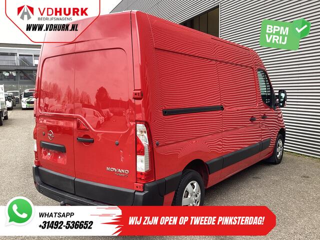 Opel MOVANO 2.3 Turbo 150 pk L2H2 Carplay/ 270Gr.Deuren/ Airco/ Camera/ PDC/ Trekhaak
