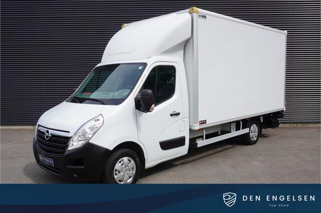 Opel MOVANO 170pk Euro6 Bakwagen 443x213x223 Laadklep Zijdeur Navigatie Airco Lat om lat Koffer LBW