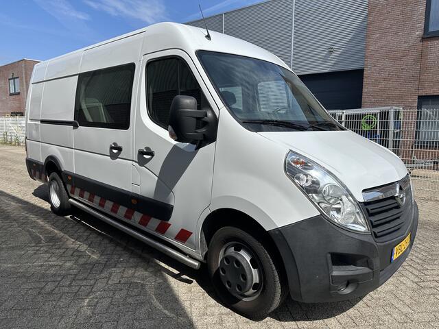 Opel MOVANO 2.3 CDTI BiTurbo DC L3H2 Dubbel lucht Airco,Cruise,Navi,6 persoons,3500kg trekken