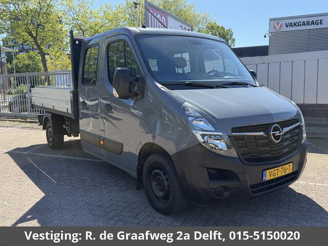 Opel MOVANO 2.3 CDTI BiTurbo L3 DC Kipper (ex.BTW) Dubbele Cabine | Airco | Elektrische ramen |