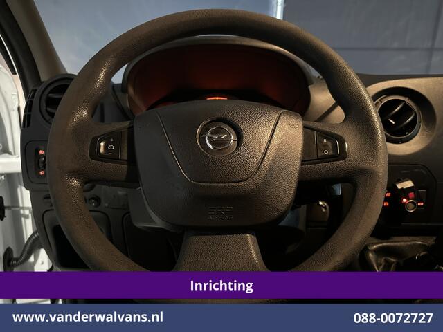 Opel MOVANO 2.3 CDTI 146pk L2H2 Inrichting Euro6 Airco | Camera | Omvormer | Imperiaal | Navigatie 2500kg Trekhaak, Cruisecontrol, Parkeersensoren, Bijrijdersbank