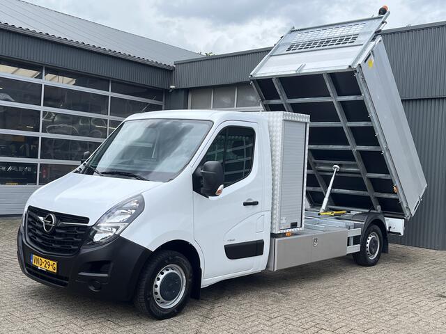 Opel MOVANO 2.3 Turbo L3H1 Openlaadbak Pick-up Kipper Airco Cruise controle Trekhaak 2500kg trekgewicht Gereedschapskist Hogeschotten Euro 6