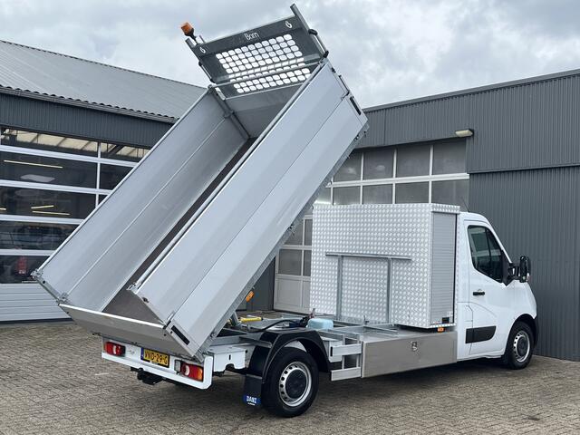 Opel MOVANO 2.3 Turbo L3H1 Openlaadbak Pick-up Kipper Airco Cruise controle Trekhaak 2500kg trekgewicht Gereedschapskist Hogeschotten Euro 6