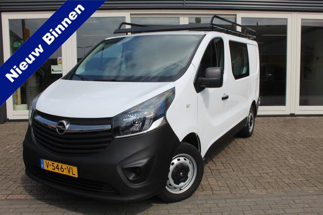 Opel VIVARO 1.6 CDTI L1H1 DC Edition. Dubbele cabine, Airco, Cruise Control. Prijs Is Rijklaar Ex Btw