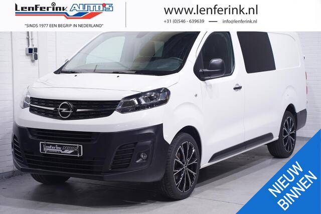 Opel VIVARO 2.0 CDTi 122 pk L3 Dubbel Cabine Navi, Camera Cruise Control, 19" LMV, Laadruimte Pakket, PDC V+A