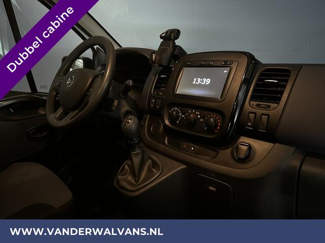 Opel VIVARO 1.6 CDTI 126pk L2H1 Dubbele Cabine Euro6 Airco | Navigatie | Camera | 5-Zits | cruisecontrol, parkeersensoren, trekhaak