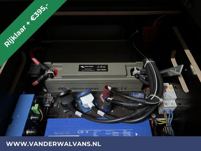 Opel VIVARO 1.6CDTI 126pk L1H1 inrichting Euro6 RIJKLAAR Airco | Omvormer | Navigatie Camera, LED, Cruisecontrol, Parkeersensoren
