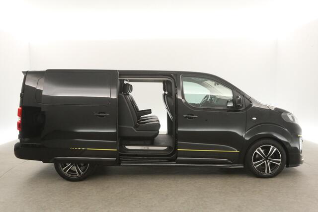 Opel VIVARO 2.0 CDTI | IRMSCHER | L3H1 177PK | Dubbele Cabine | 5 Persoons | Automaat 360 Camera 2xSchuifdeur Airco Carplay Cruise Head up Display Trekhaak LED Navi PDC 18"LMV