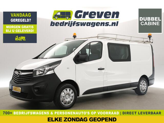 Opel VIVARO 1.6 CDTI L2H1 | Dubbele Cabine | 6 Persoons | Airco Cruise Trekhaak LED Imperiaal Elektrpakket