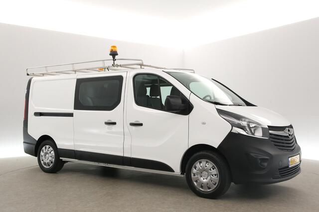 Opel VIVARO 1.6 CDTI L2H1 | Dubbele Cabine | 6 Persoons | Airco Cruise Trekhaak LED Imperiaal Elektrpakket