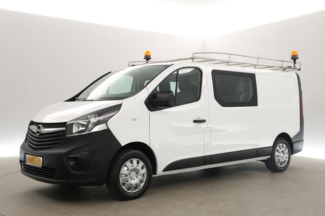 Opel VIVARO 1.6 CDTI L2H1 | Dubbele Cabine | 6 Persoons | Airco Cruise Trekhaak LED Imperiaal Elektrpakket