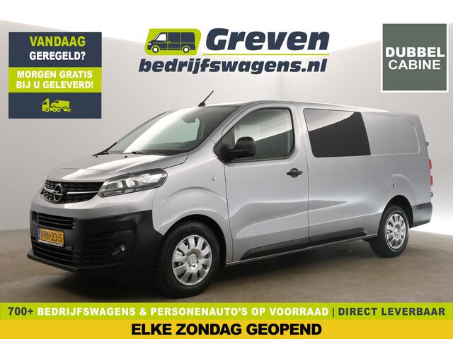 Opel VIVARO 2.0 CDTI L3H1 Dubbele Cabine 5 Persoons 360Camera Airco Cruise Carplay Navi PDC Trekhaak