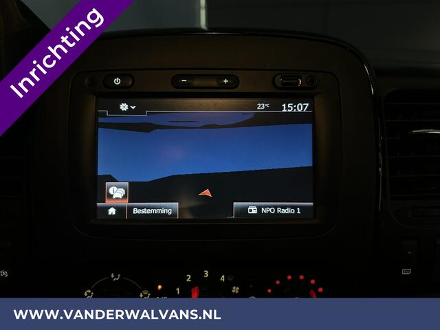 Opel VIVARO 1.6 CDTI 126pk L1H1 inrichting Euro6 Airco | Imperiaal | Camera | Navigatie | Trekhaak Cruisecontrol, LED, Parkeersensoren, Trap