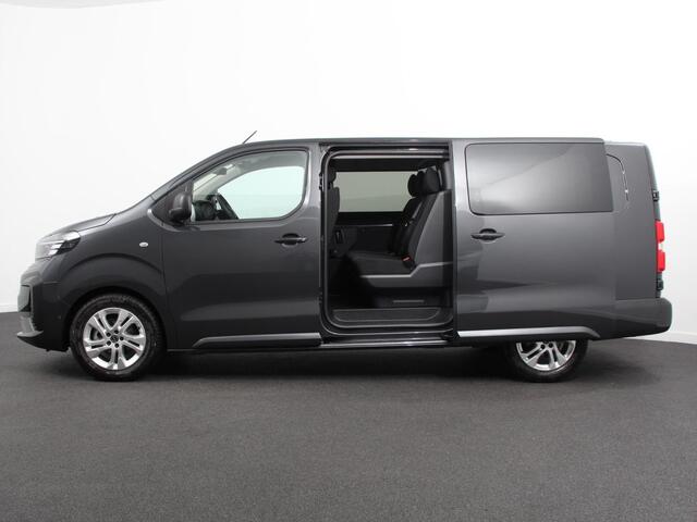 Opel VIVARO 2.0 Diesel 180 S&S L3 Automaat Dubbele Cabine 2 schuifdeuren Android Auto/Apple CarPlay Navigatie Keyless Entry&Start Climate Control Camera Cruise Control Houten afwerking laadruimte Trekhaak lichtmetalen velgen