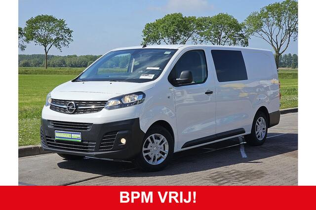 Opel VIVARO 2.0 CDTI L3H1 Dubbel Cabine Airco Trekhaak Deuren Navi CruiseControl Euro6 Oh-Historie!